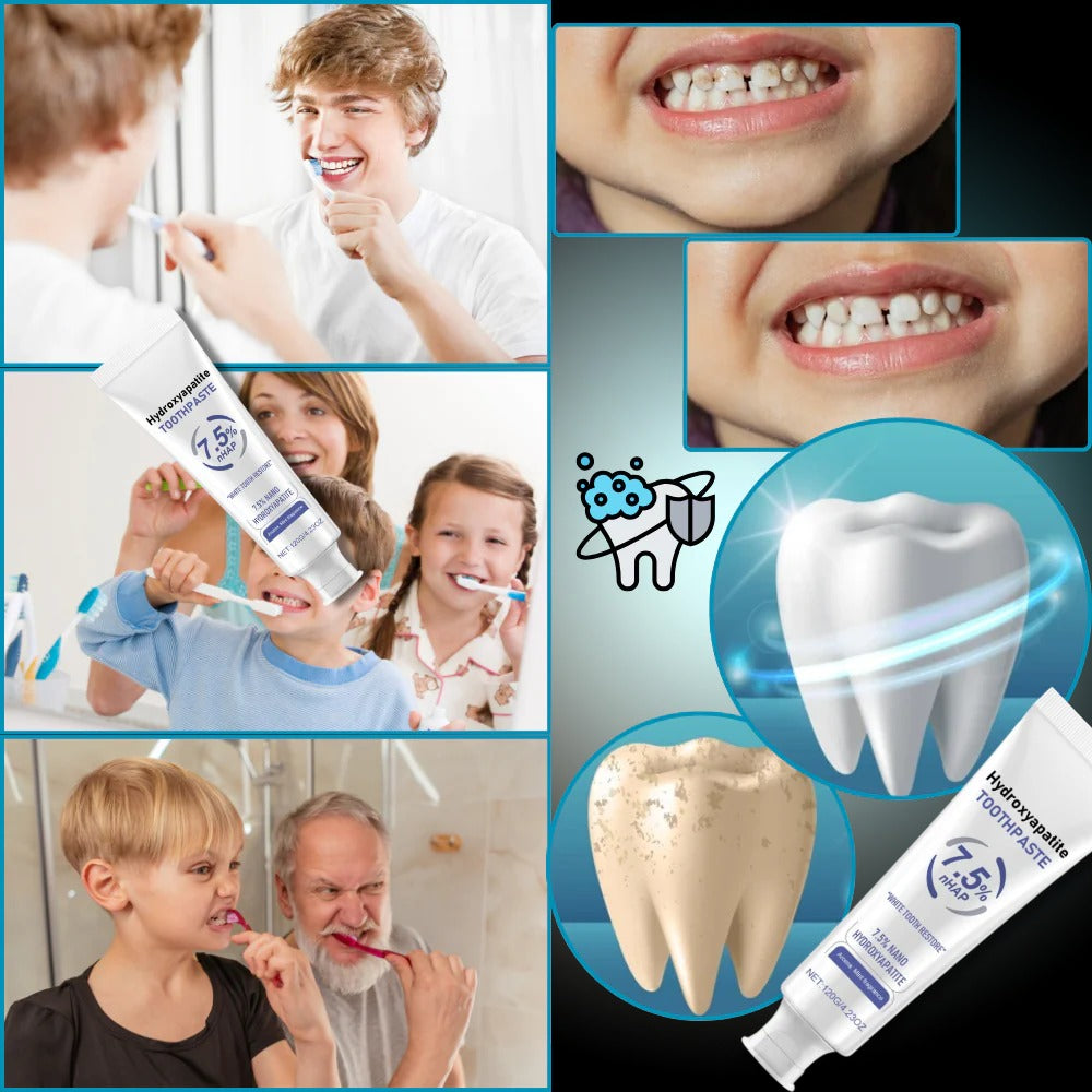 Fluoride-Free Enamel Toothpaste
