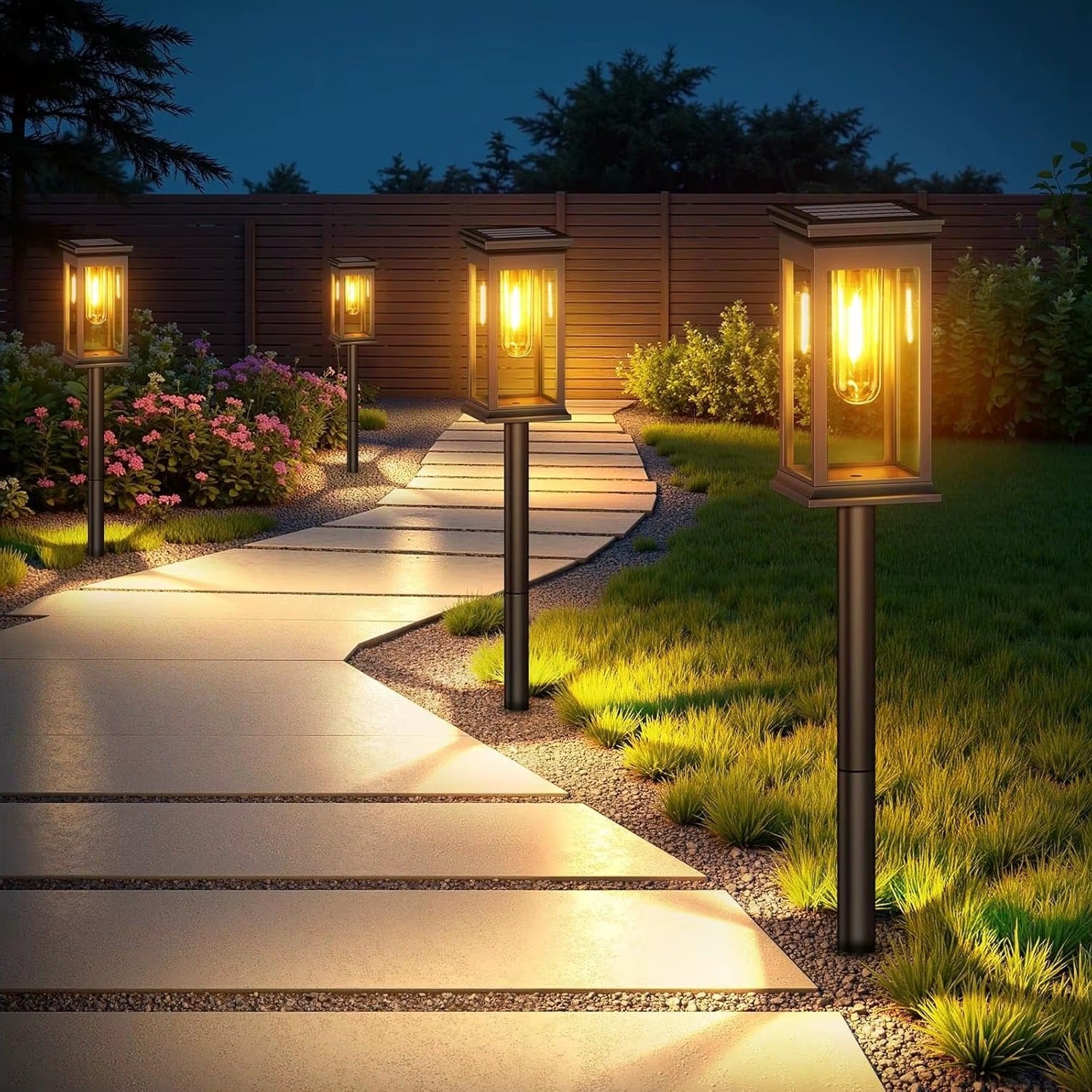 Solar Pathway Lights