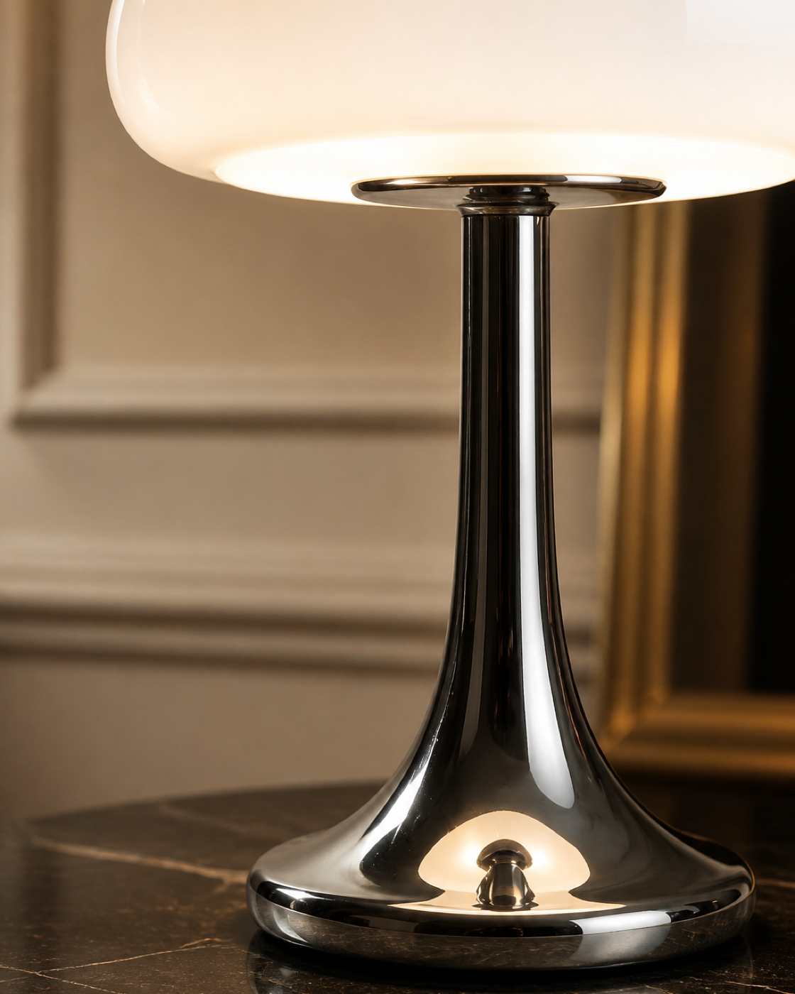 LumiÉpoque | Lampe de Table Space Age — détail
