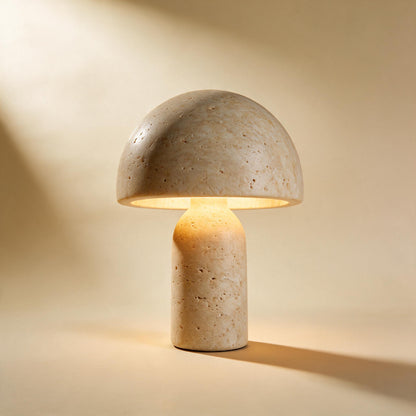 AulusEterna | Lampe de Table en Travertin
