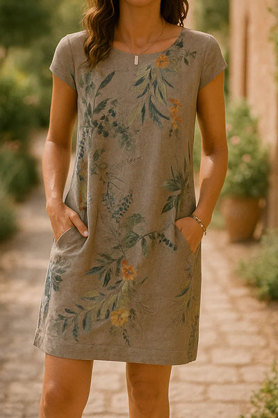 Robe Élégante en Lin