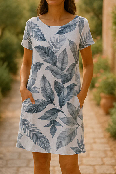 Robe Élégante en Lin