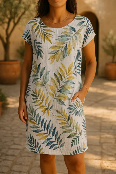 Robe Élégante en Lin