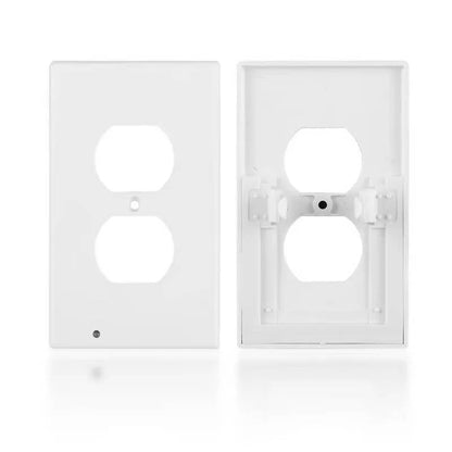 4 Pack Outlet Wall Plate With Led Night Lights