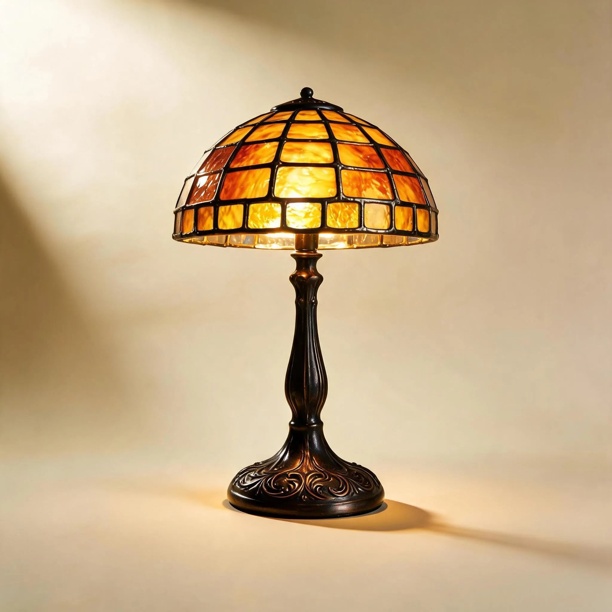 Élod | Lampe à Motifs Colorés — Jaune