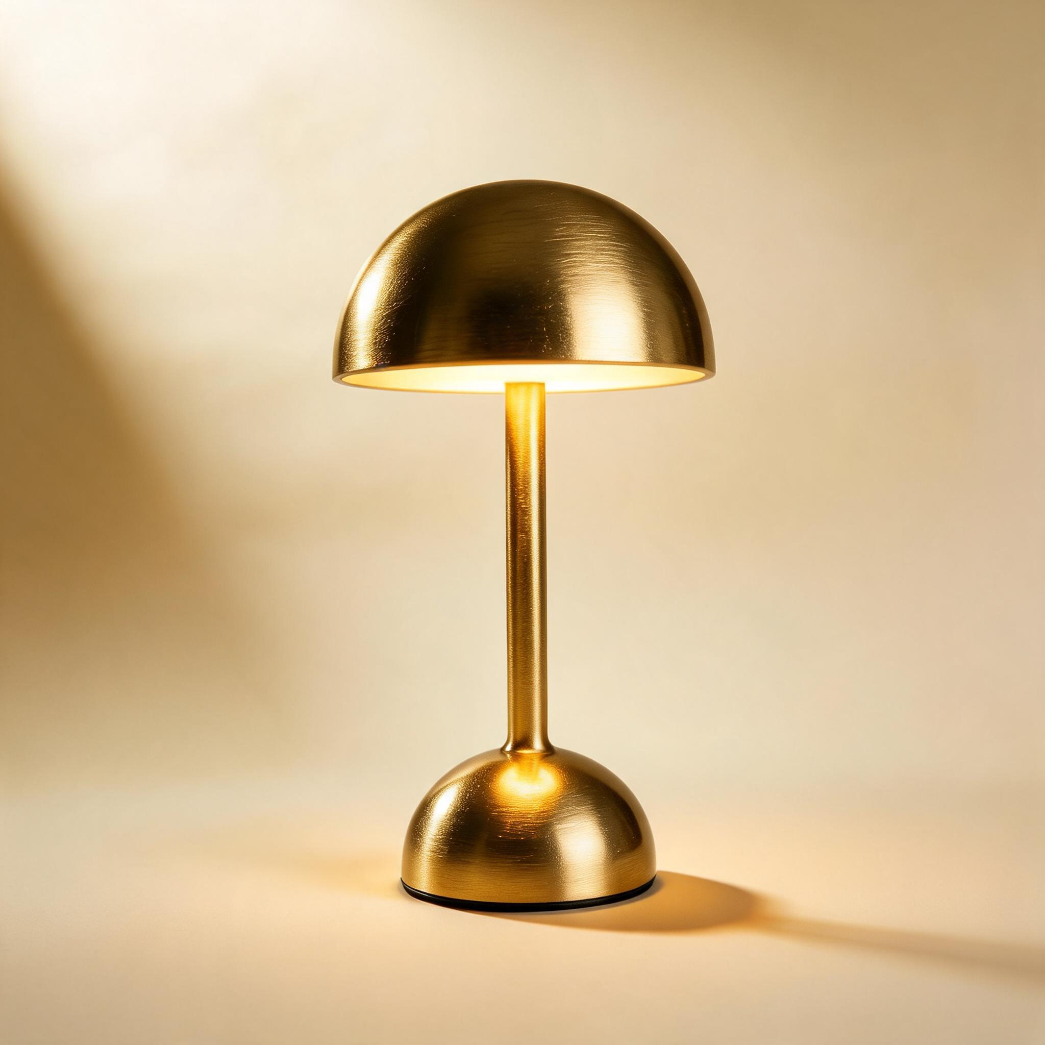 HubaLume | Lampe Champignon sur Batterie — vue de dos