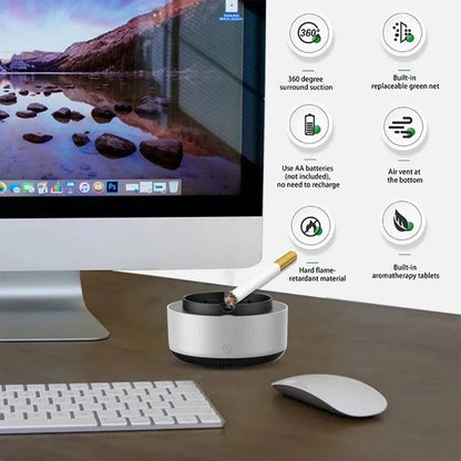 2-in-1 Smart Ashtray