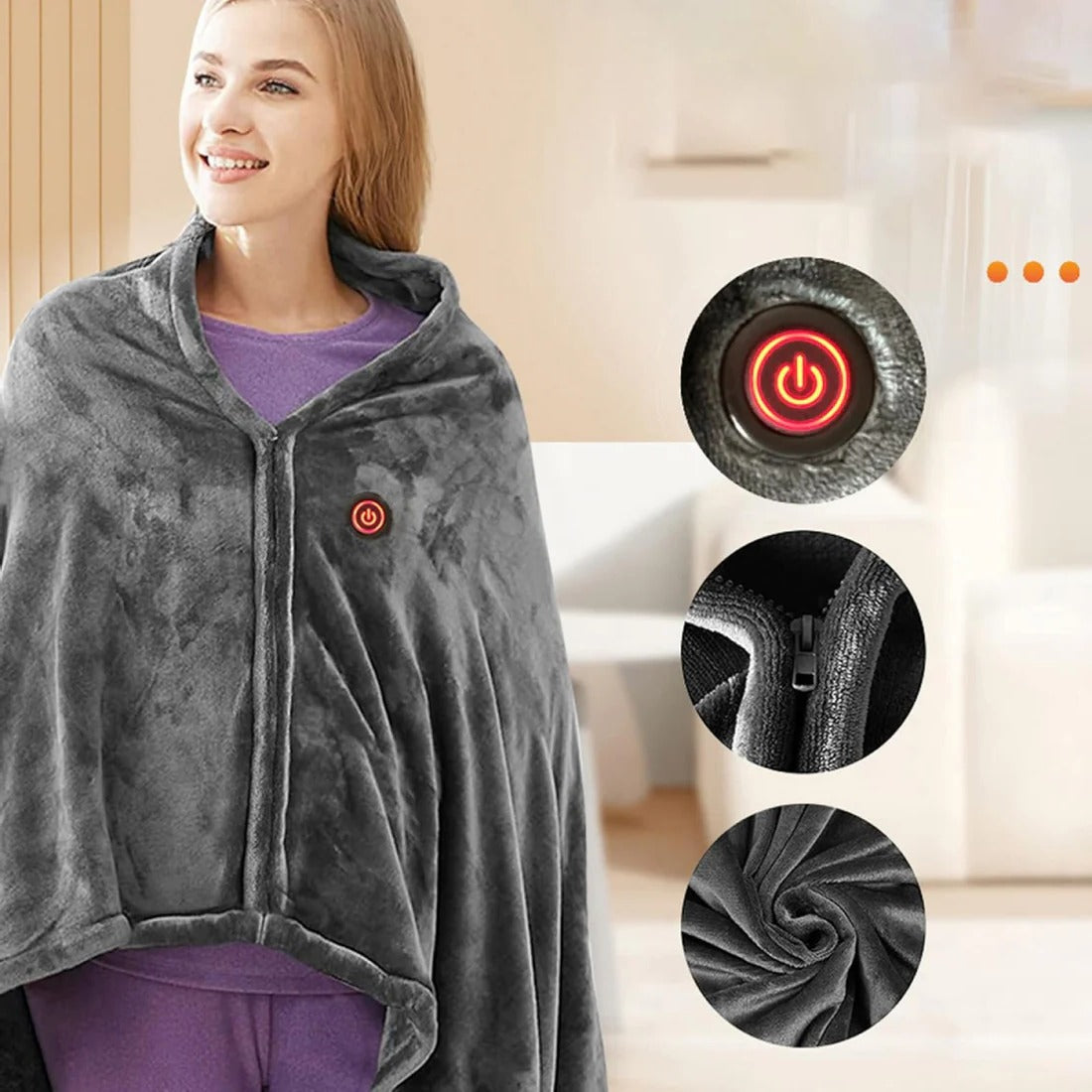 Portable Heated Shawl