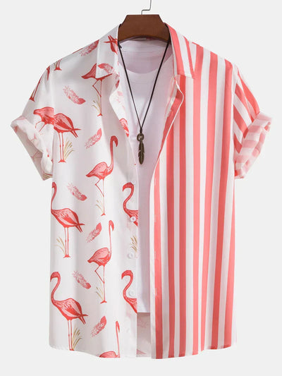 Chemise à rayures flamenco
