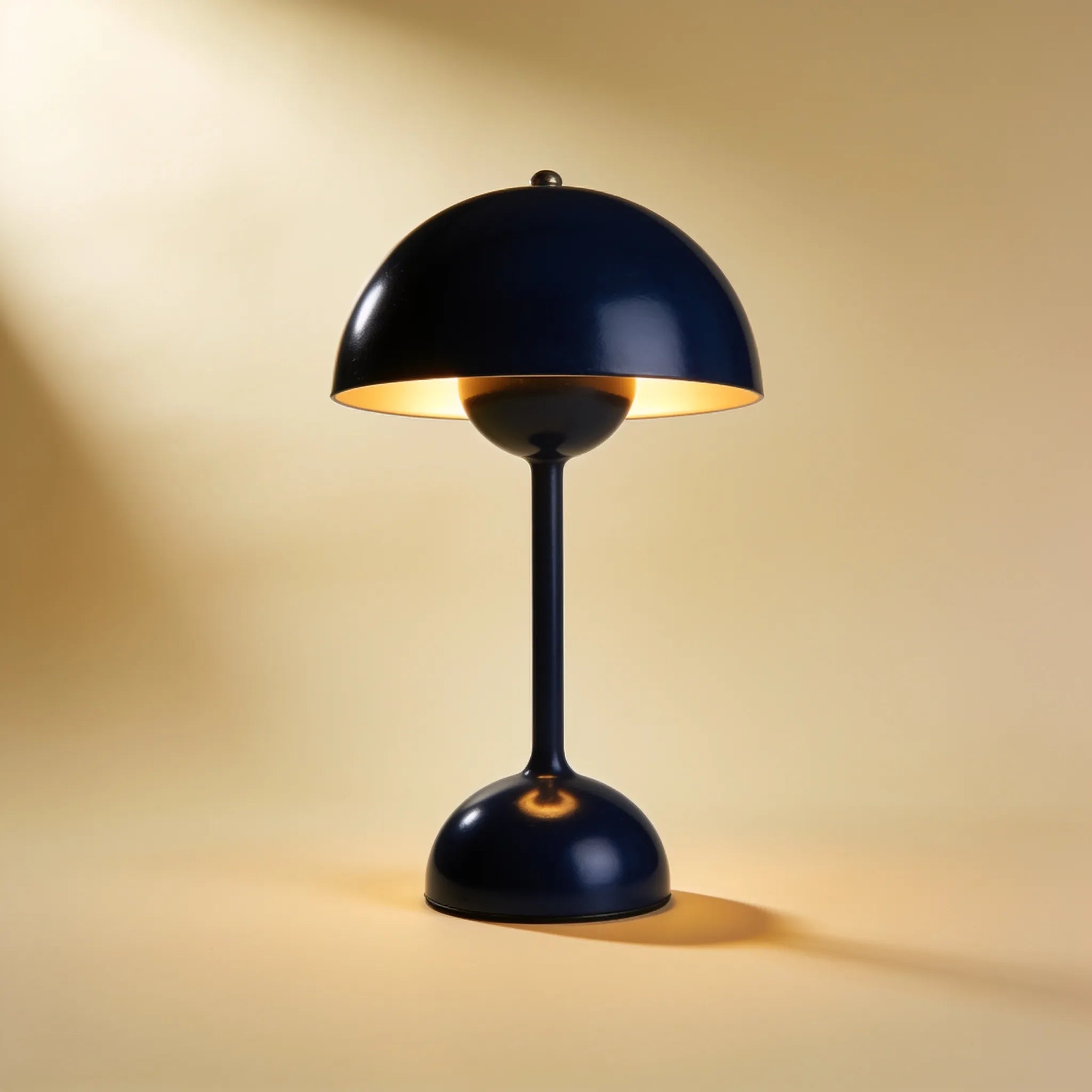 LumiChamp | Lampe Champignon Sans Fil — Noir