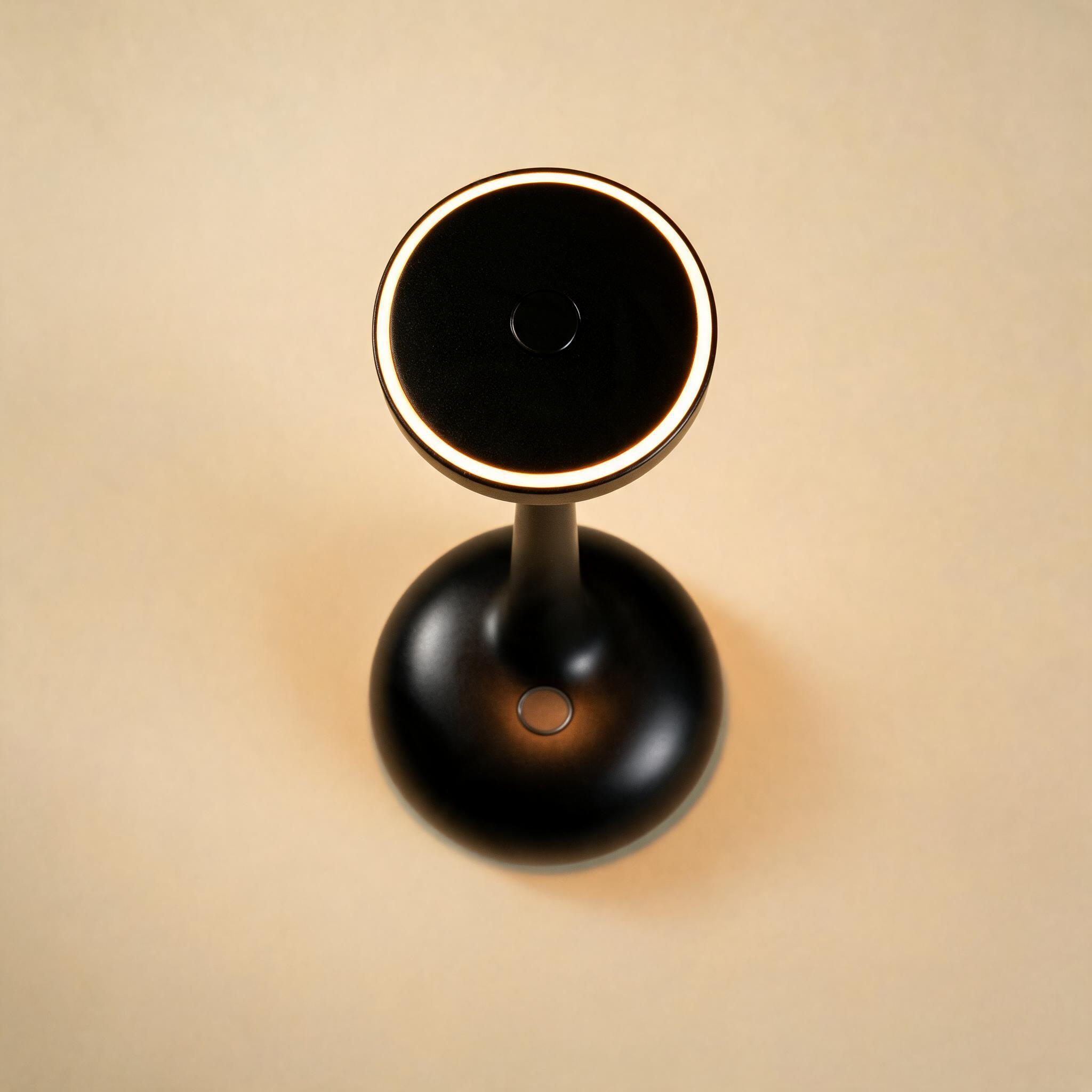 HétényLume | Lampe de Table Rechargeable — vue de dessus
