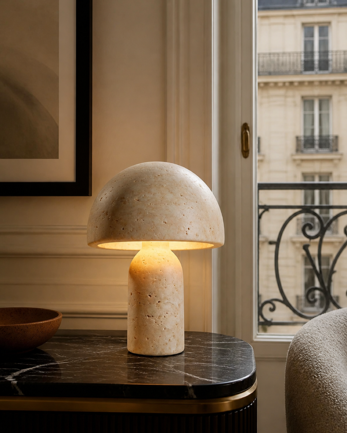 AulusEterna | Lampe de Table — mise en scène
