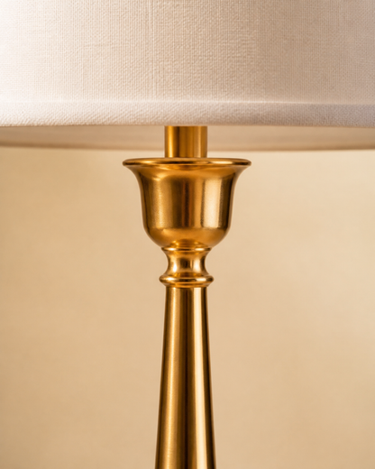 ImperiumLux | Lampe de Table Dorée — détail