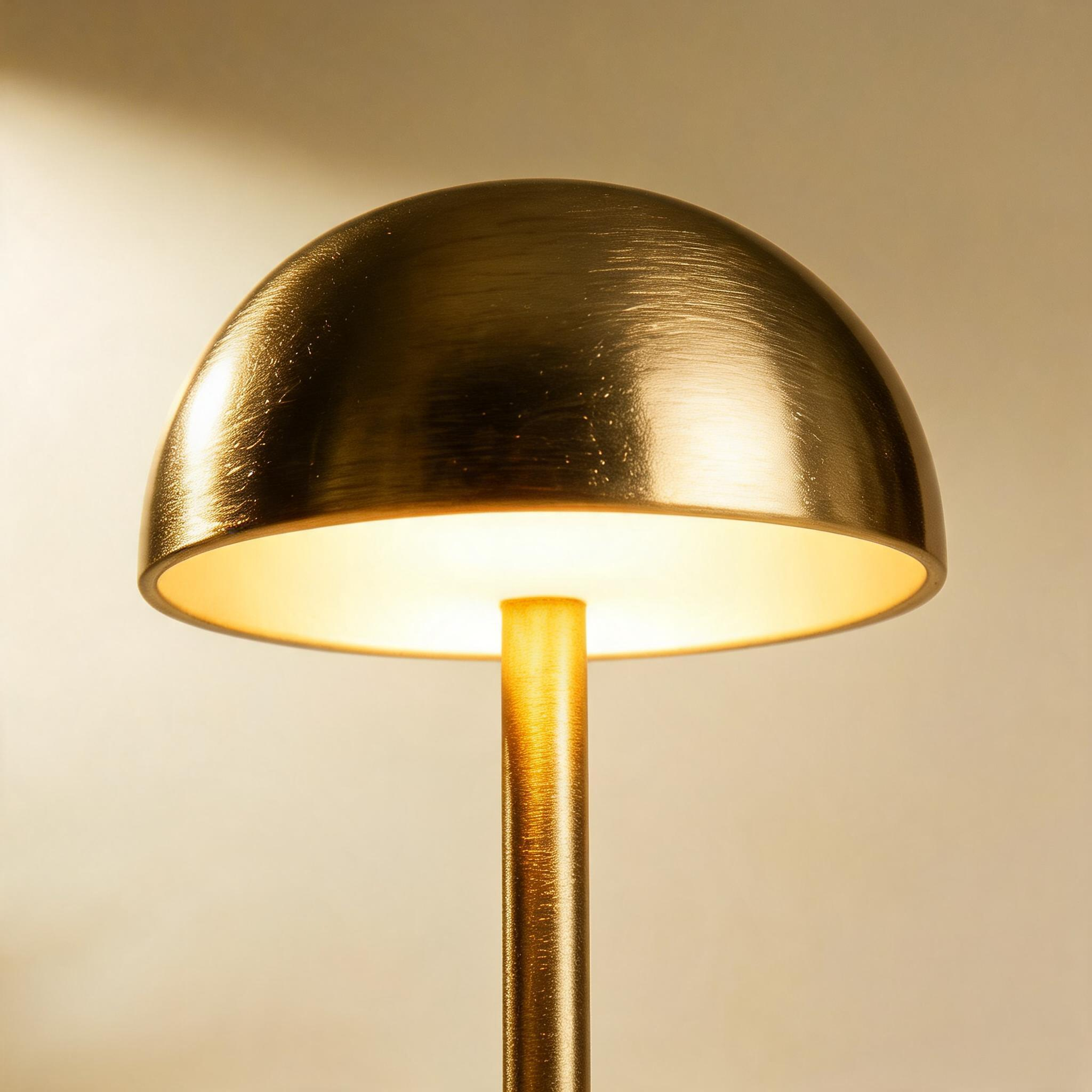 HubaLume | Lampe Champignon sur Batterie — détail